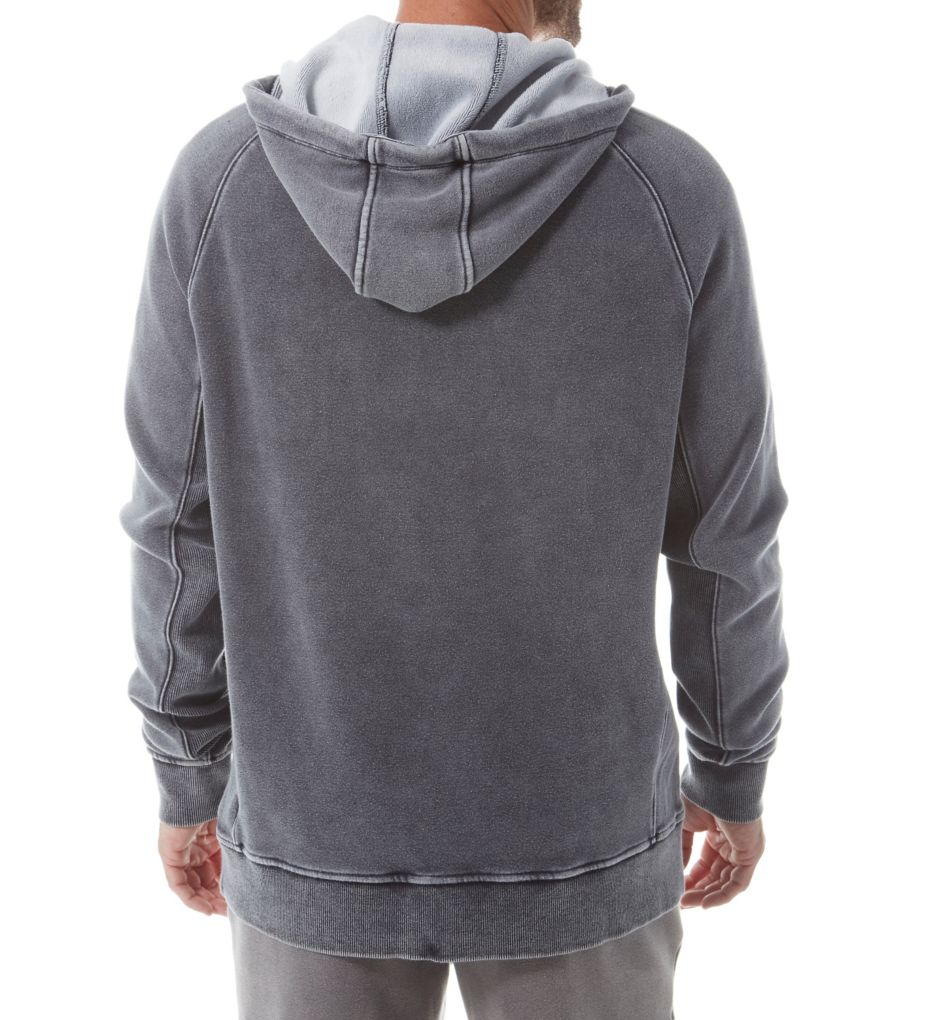 Cooper Washed Half Zip Pull Over Hoodie