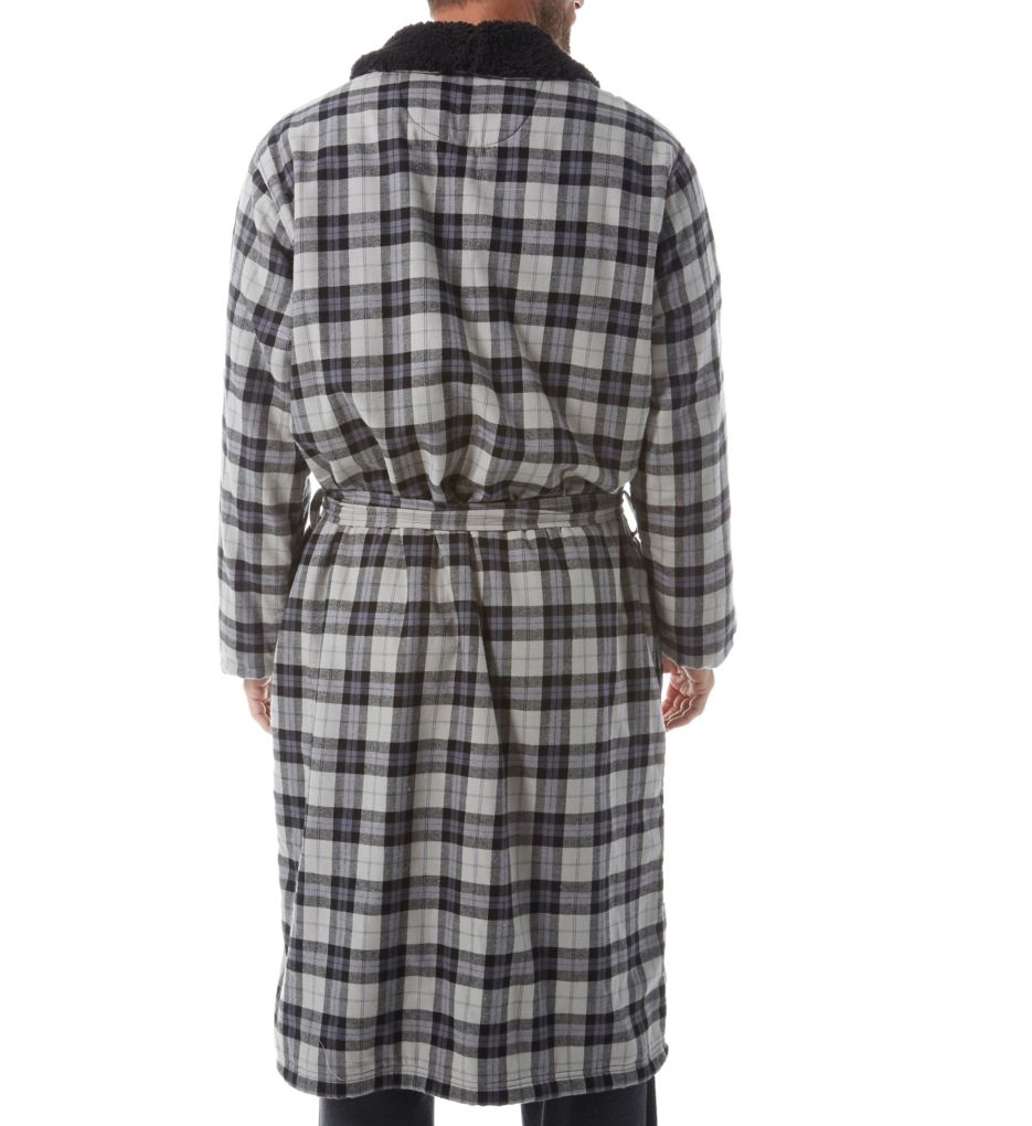 Kalib Plaid Woven Fleece Robe