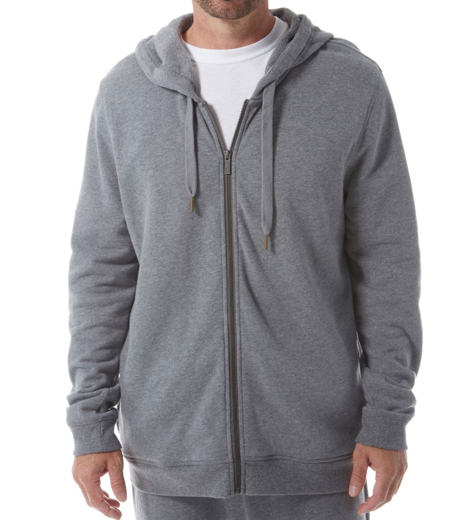 Gage Fleece Knit Full Zip Hoodie-fs