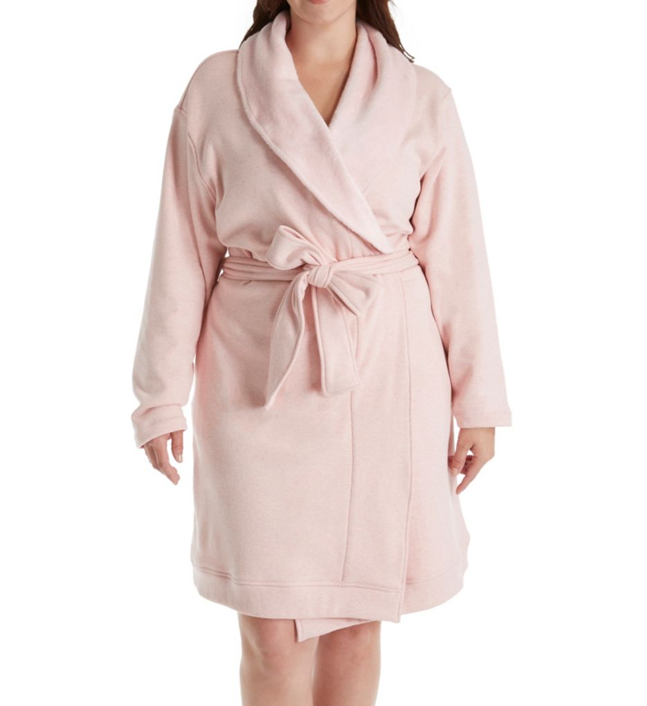 Plus Size Blanche Robe-fs