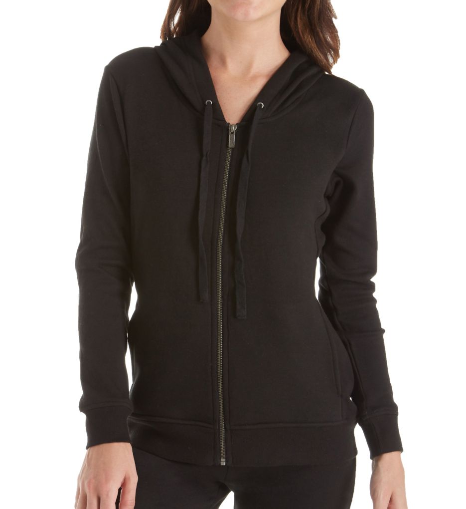 Clara Double Knit Full Zip Hoodie-fs