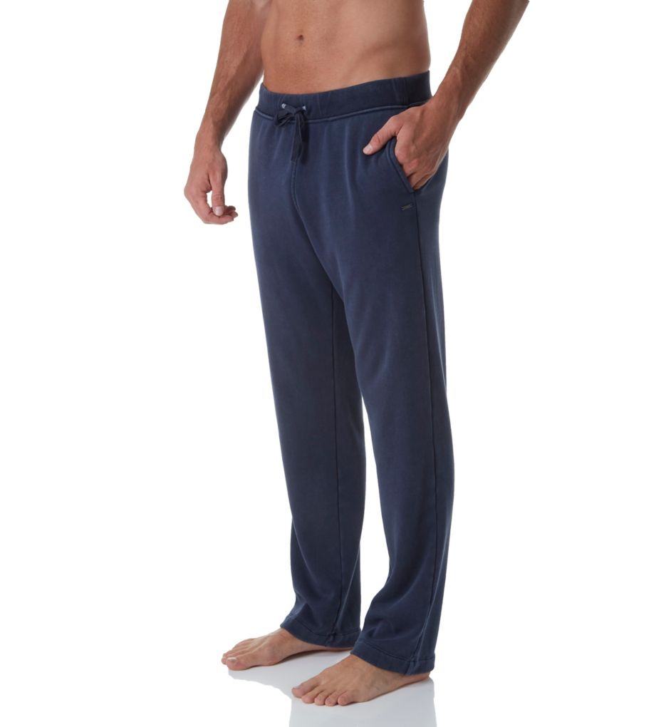 Wyatt Washed Double Knit Fleece Pant-gs