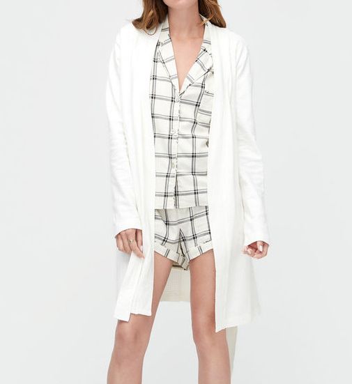 Jillie Waffle Knit Robe-cs1