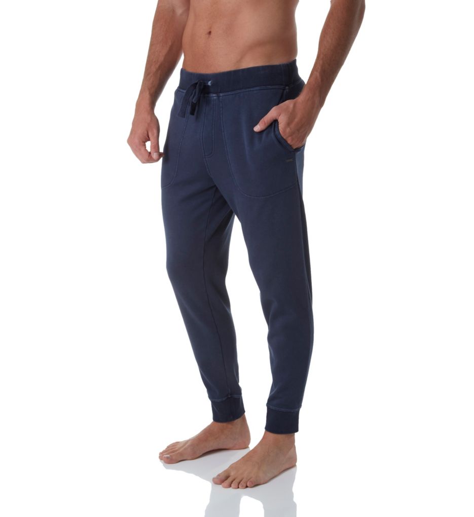 Jakob Washed Double Knit Fleece Jogger