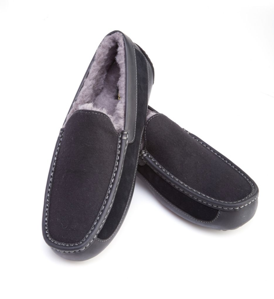 Ascot Leather Slipper-cs1