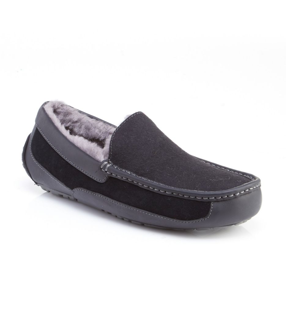 Ascot Leather Slipper