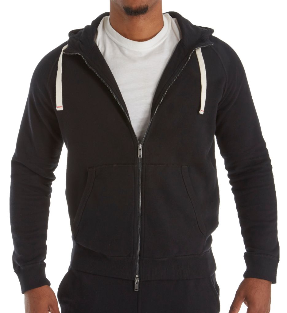 Charles 100% Brushed Cotton Fleece Hoodie-fs