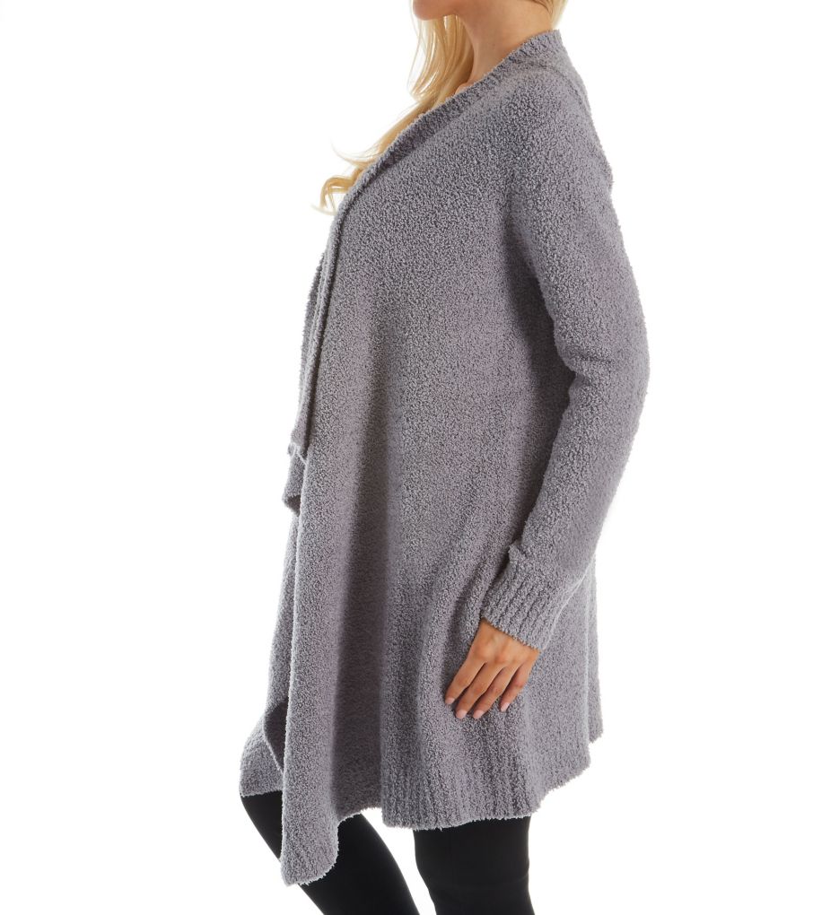 Phoebe Fluffy Sweater Wrap Cardigan-cs1
