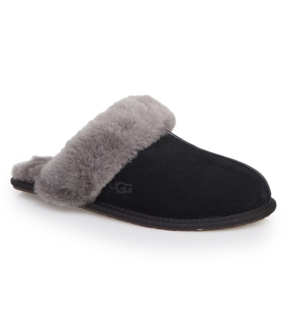 Grey discount scuffette slippers