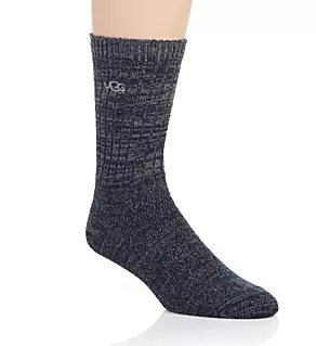 Trey Rib Knit Cozy Crew Sock