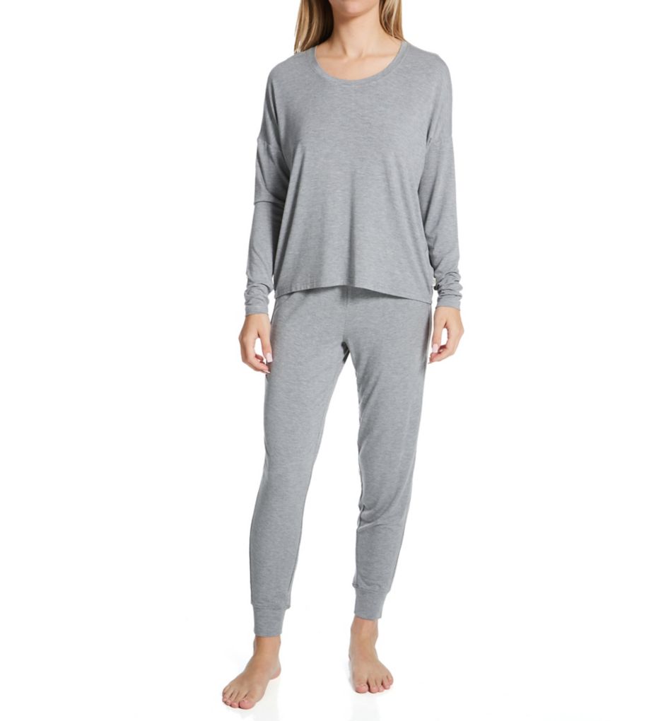 Ecovero Jersey Birgit PJ Set Grey Heather L by UGG