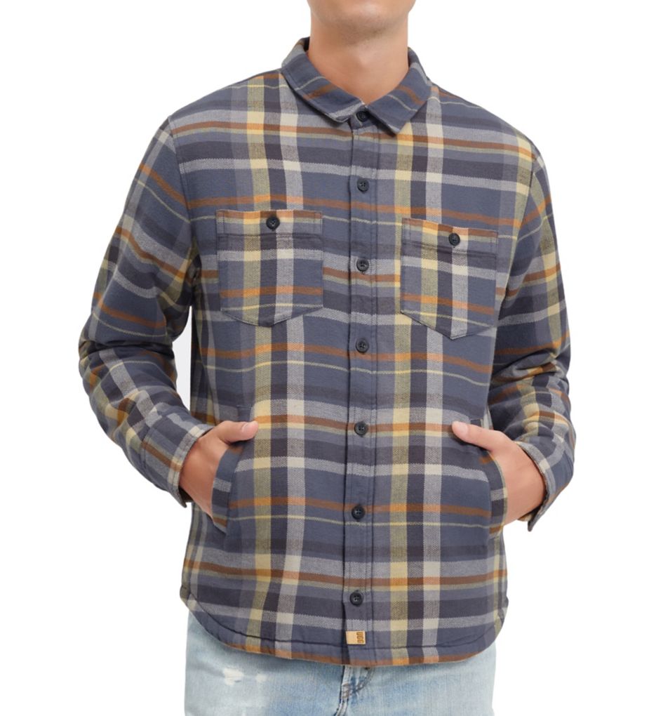 Braxton Plaid Shirt Jacket-gs