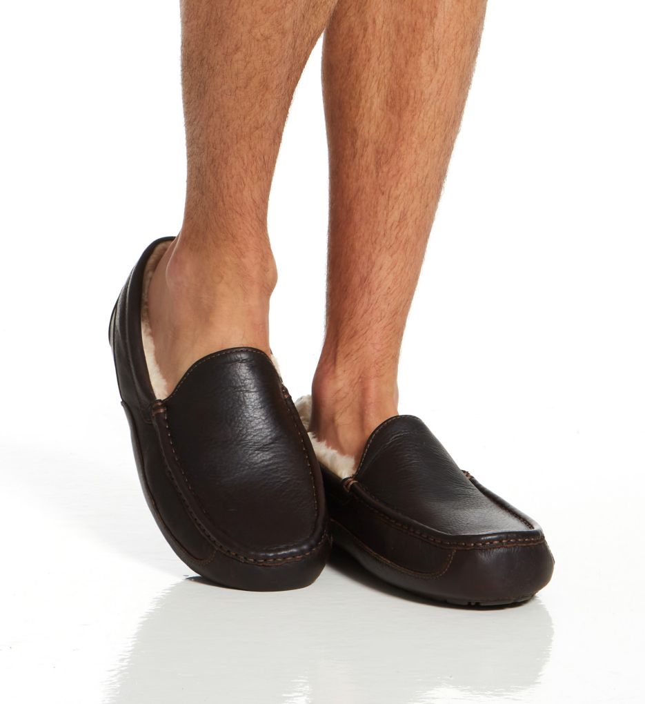 Ascot Leather Slipper