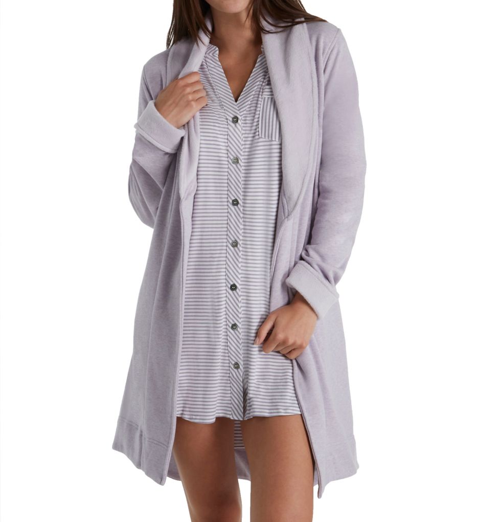 Blanche Double Knit Short Robe-cs2