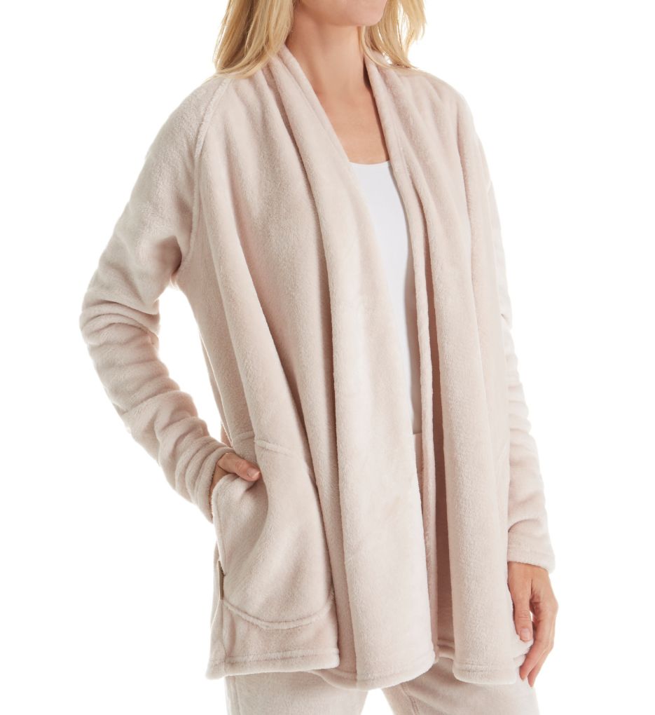 Isla Double Faced Fleece Draped Shoulder Shawl