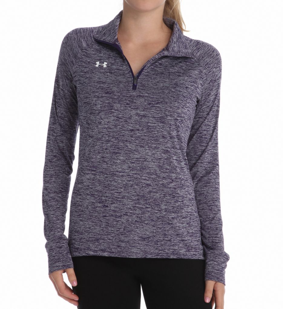 UA Sideline Twisted Tech 1/2 Zip-fs