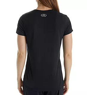 UA Tech Solid V-Neck Short Sleeve T-Shirt