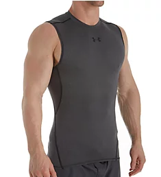 HeatGear Armour Sleeveless Compression Shirt CBHBlk S