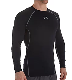 HeatGear Armour Long Sleeve Compression Shirt BlaSte XL