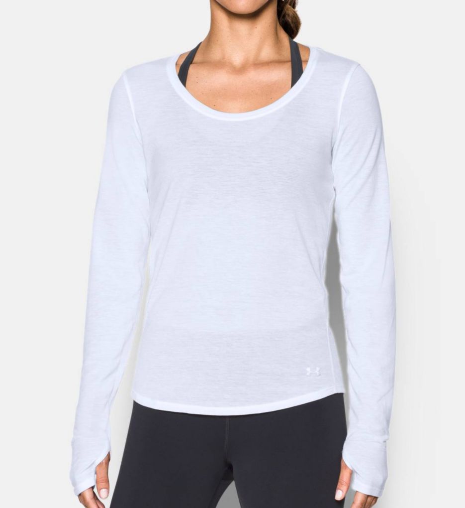 UA Threadborne HeatGear Streaker Long Sleeve Tee