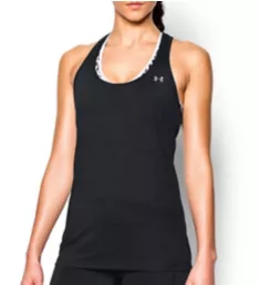 UA Tech Racerback Tank Black M