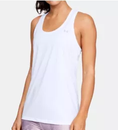 UA Tech Racerback Tank White XL