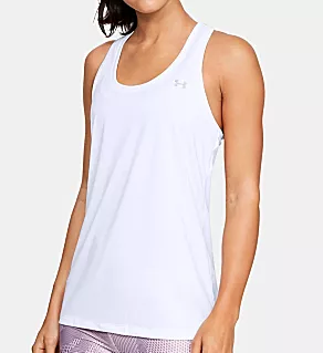 UA Tech Racerback Tank White XL