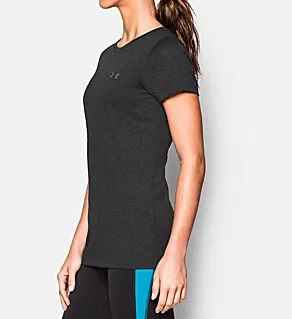 UA Tech Short Sleeve Crew Neck T-Shirt Carbon Heather S