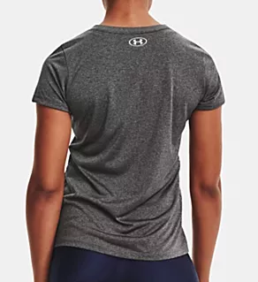 UA Tech Short Sleeve Crew Neck T-Shirt Carbon Heather S