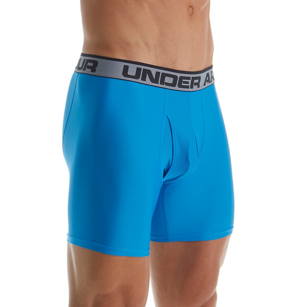 Under Armour 1277238 Original Series 6 Inch Boxerjock (Brilliant Blue/Black)