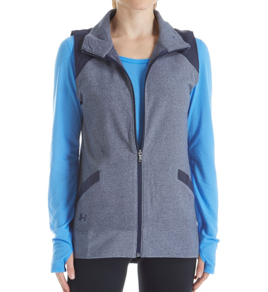 UA Performance ColdGear Fleece Vest-fs