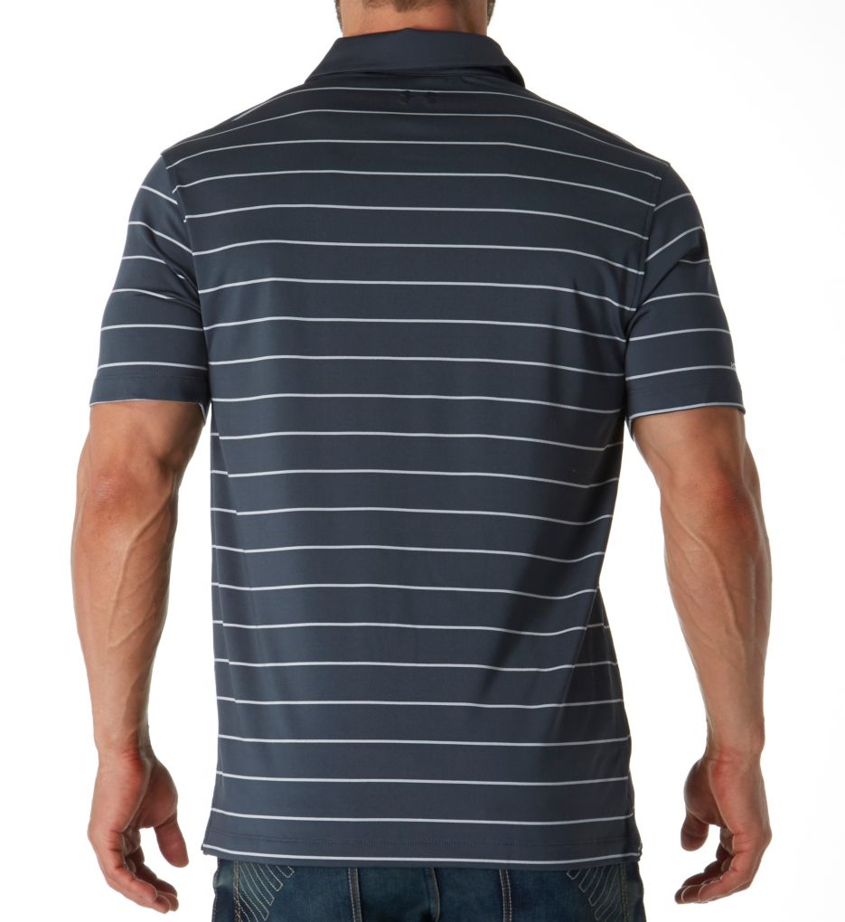 Coldblack Swing Plane Striped Golf Polo Shirt