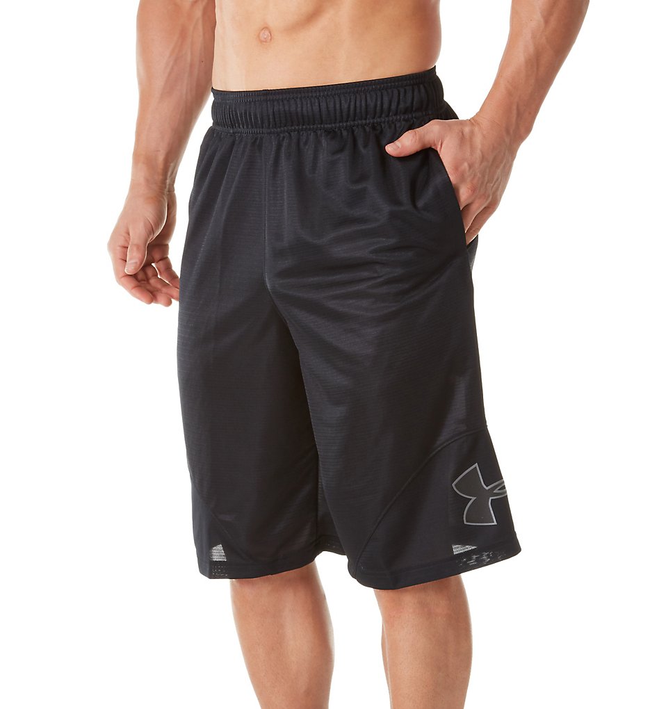Under Armour 1291923 Rickter Basketball Short (Black)
