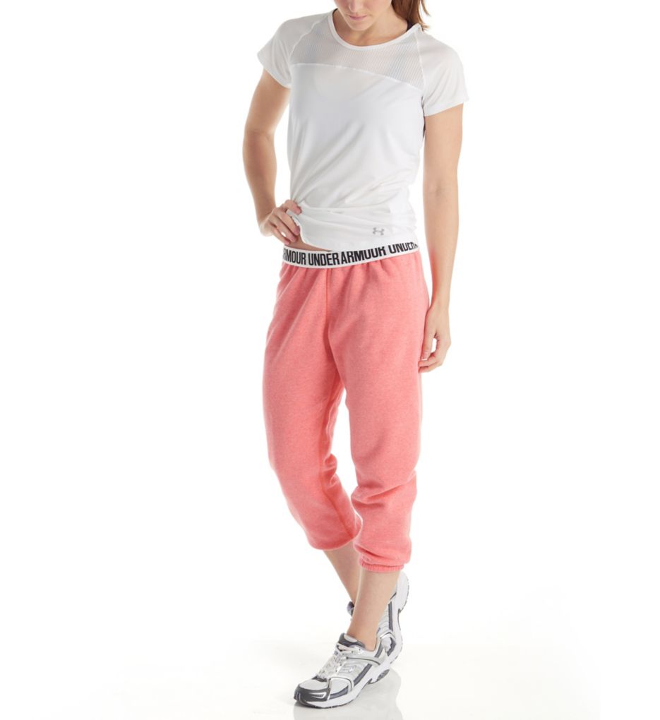 Favorite Fleece Foldover Waistband Capri-cs2