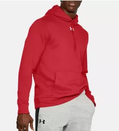 Hustle Fleece Pullover Hoody Red 2XL