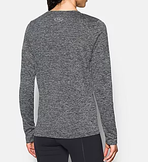 UA Tech Twist Long Sleeve Crew Neck T-Shirt