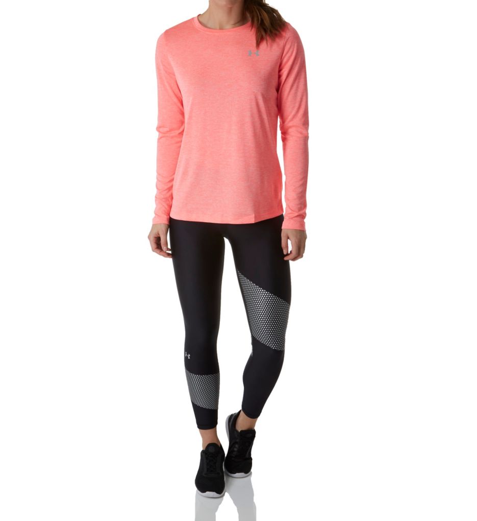 UA Tech Twist Long Sleeve Crew Neck T-Shirt-cs2