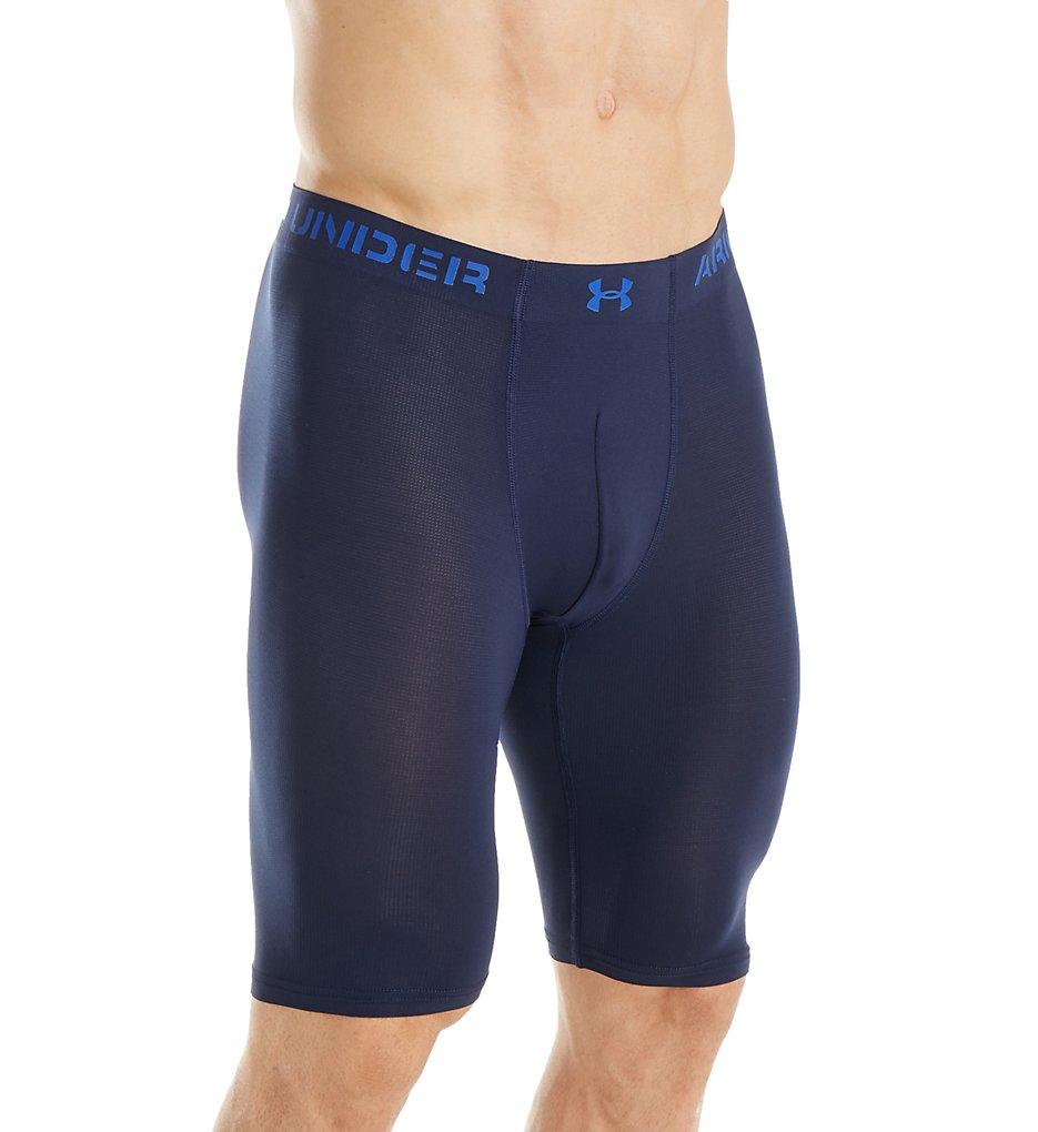 Under Armour 1309469 Armourvent Mesh 9 Inch Boxerjock (Midnight Navy/Royal)