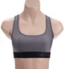 Under Armour Armour Crossback Heather Mid Impact Sports Bra 1310459 - Image 1