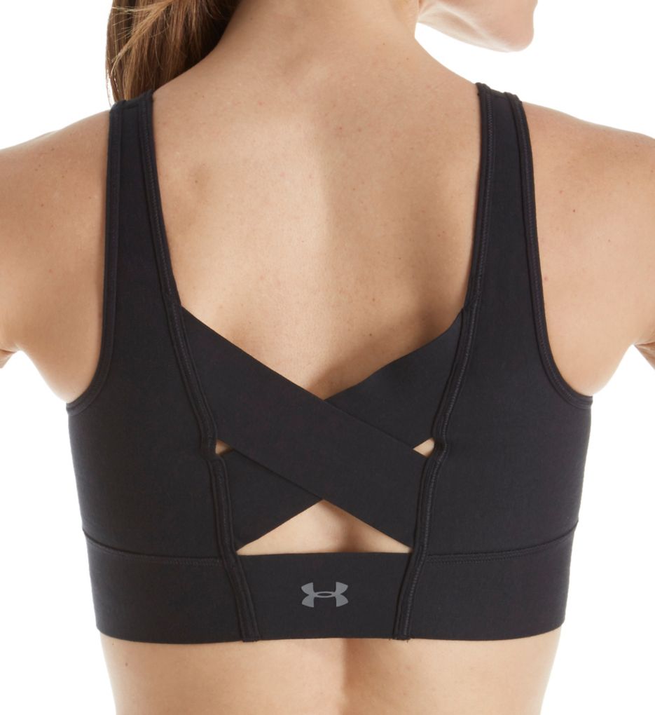 UA Favorite Cotton Everyday Longline Sports Bra-bs