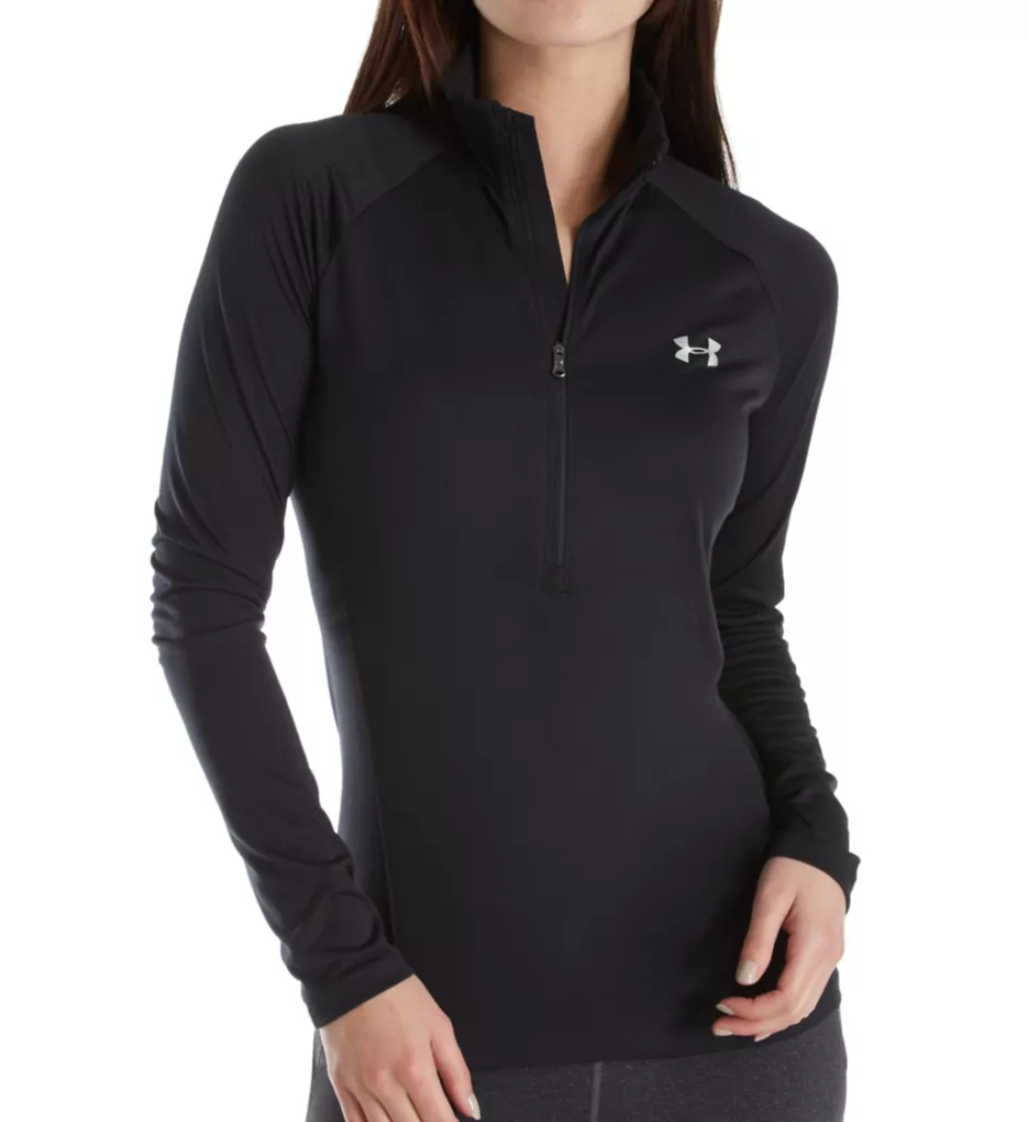 Under Armour UA Tech Solid 1/2 Zip Long Sleeve Top 1320126 - Image 1