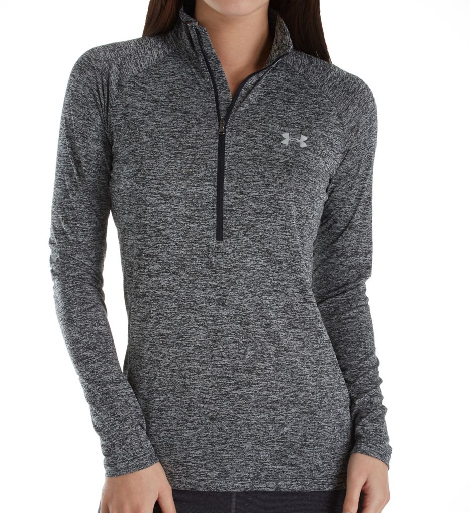 UA Tech Twist 1/2 Zip Long Sleeve Top