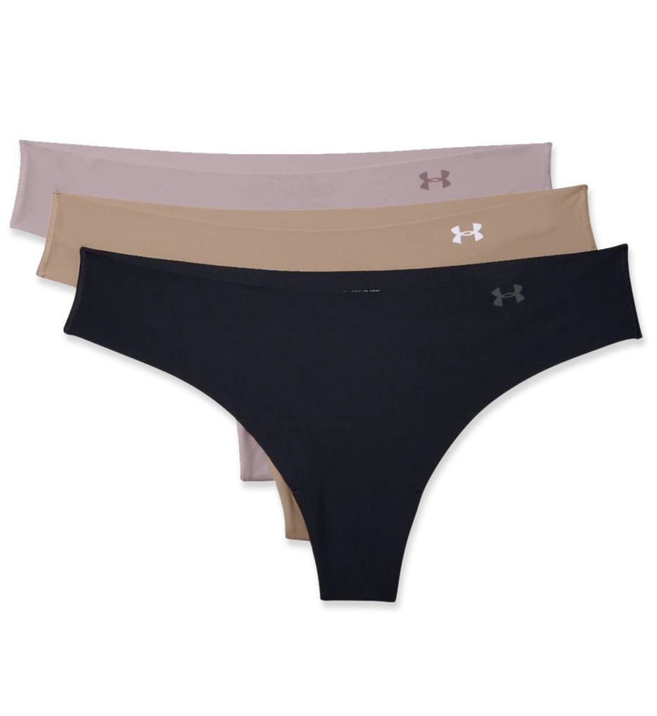 Calcinha Under Armour Pure Stretch Hipster Printed - Pacote com 3