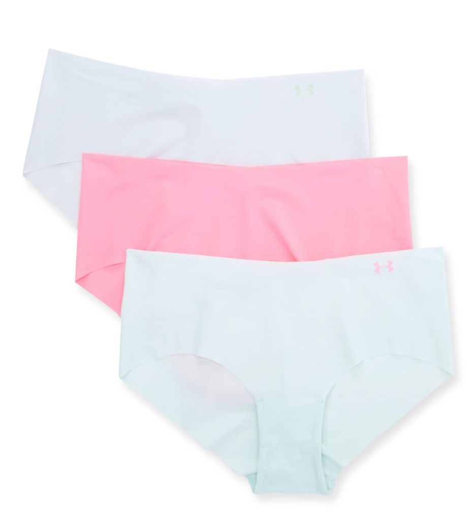 Under Armour 1325616 Women's UA Pure Stretch Hipster Underwear Pantie  3-pack for sale online