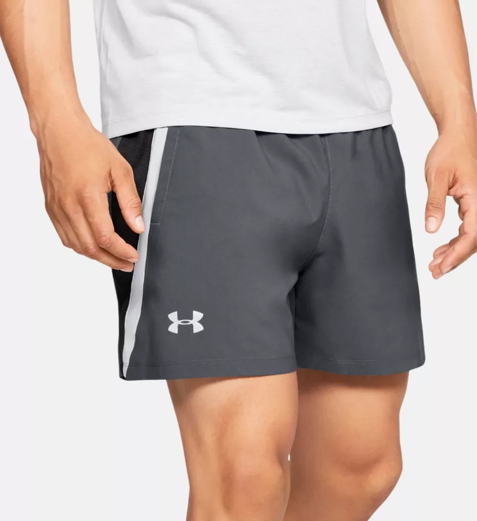 Launch 5 Inch Short With Mesh Liner Pitch Gray 2XL