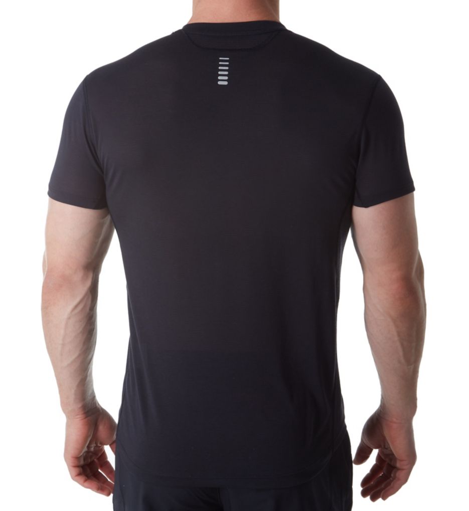 Streaker 2.0 Short Sleeve T-Shirt Black XL by Under Armour