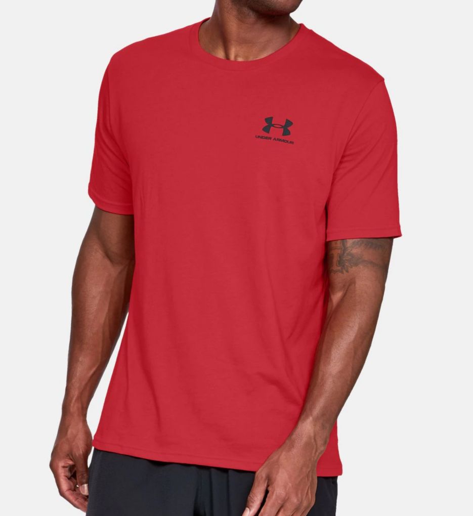 Under Armour Sportstyle Left Chest T-Shirt White / Large
