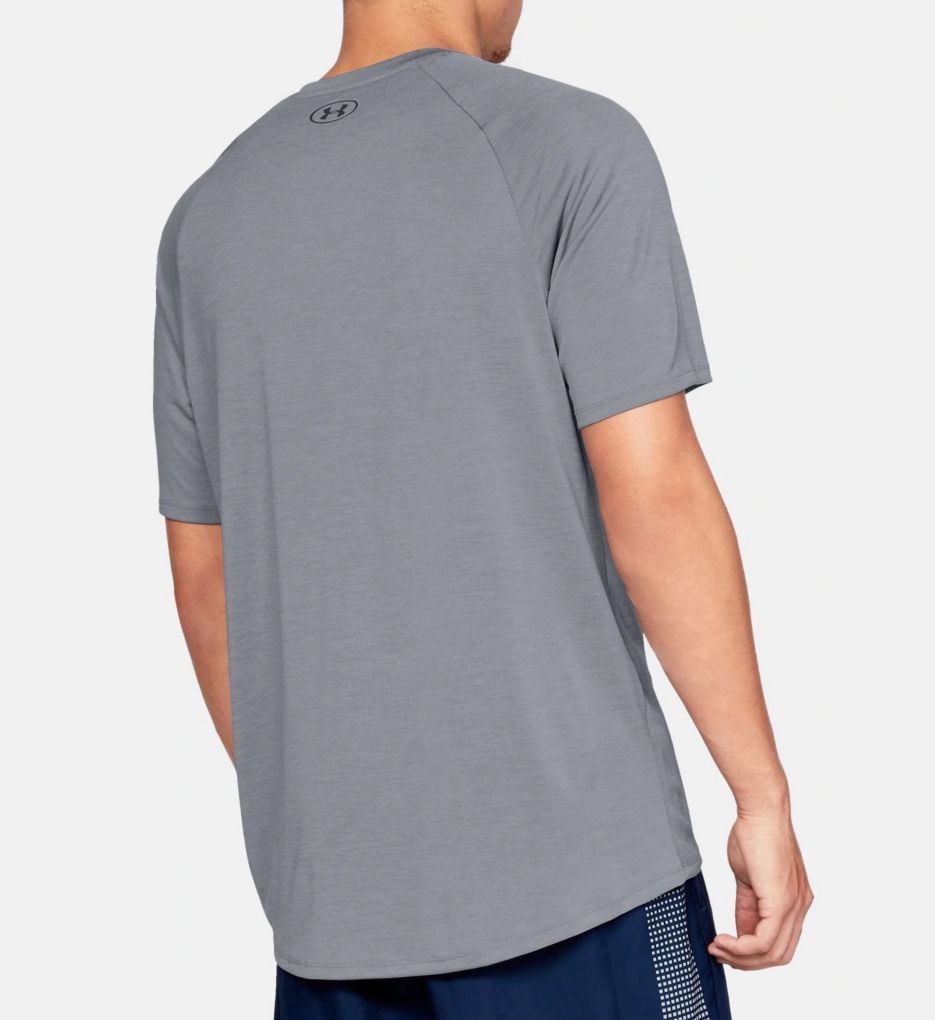 Under Armour Tech 2.0 V-Neck T-Shirt STEEL L  - Image 2
