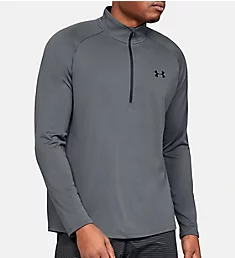 UA Tech 2.0 1/2 Zip Long Sleeve Shirt PITGY S