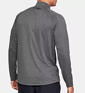 UA Tech 2.0 1/2 Zip Long Sleeve Shirt CARBON 2XL